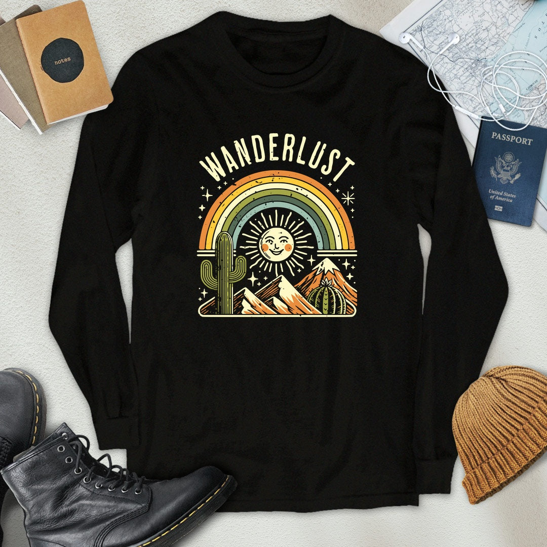 Wanderlust Rainbow Long Sleeve