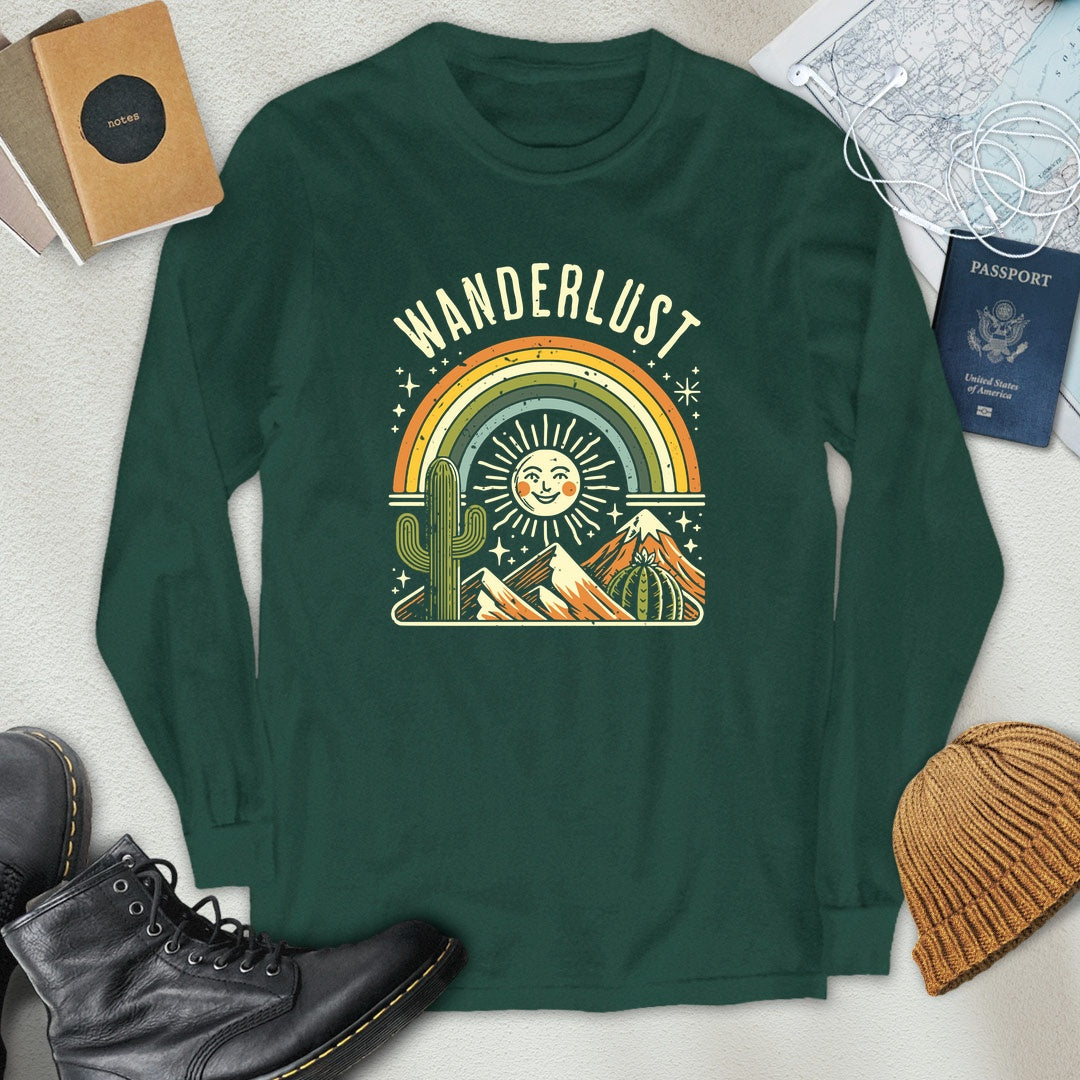 Wanderlust Rainbow Long Sleeve