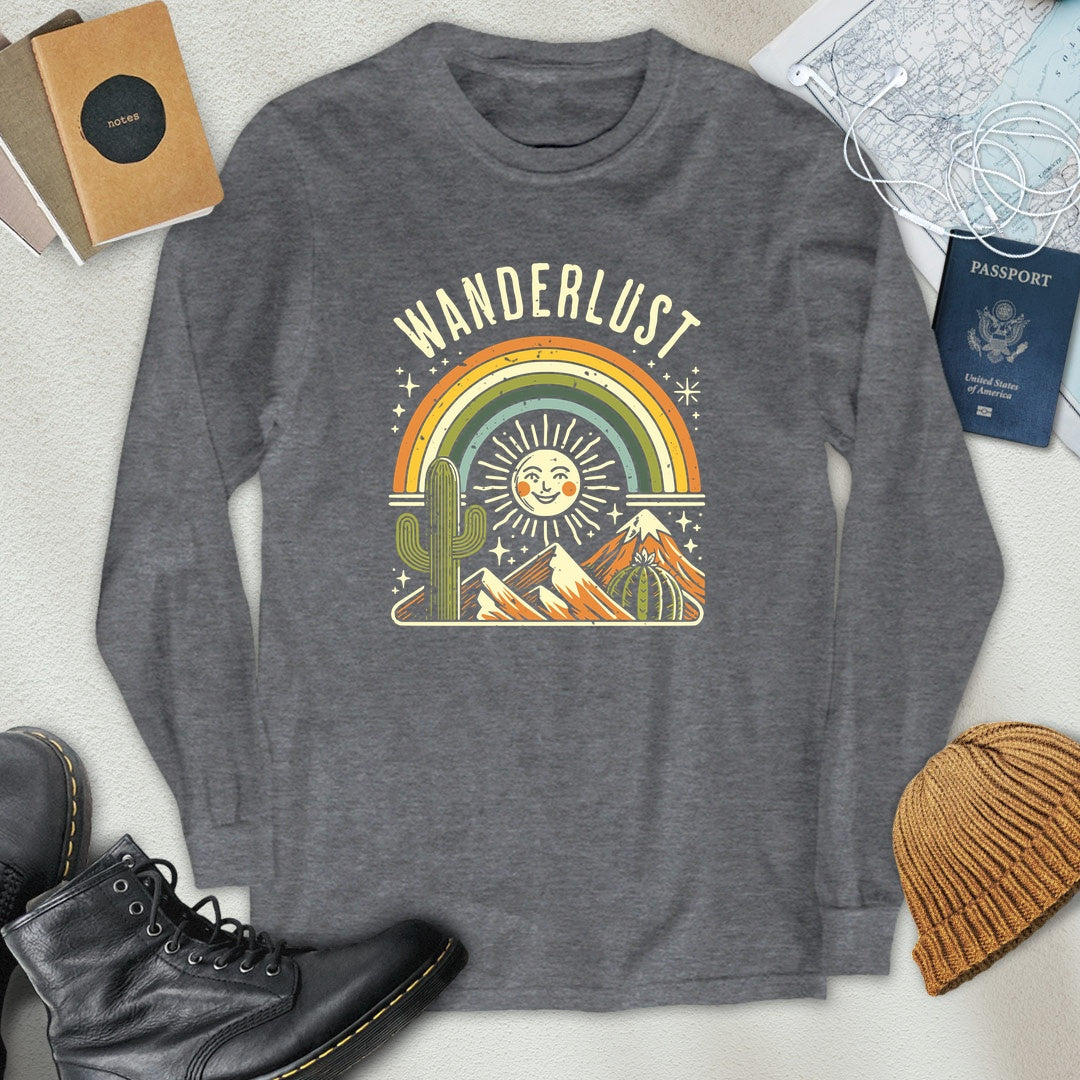 Wanderlust Rainbow Long Sleeve