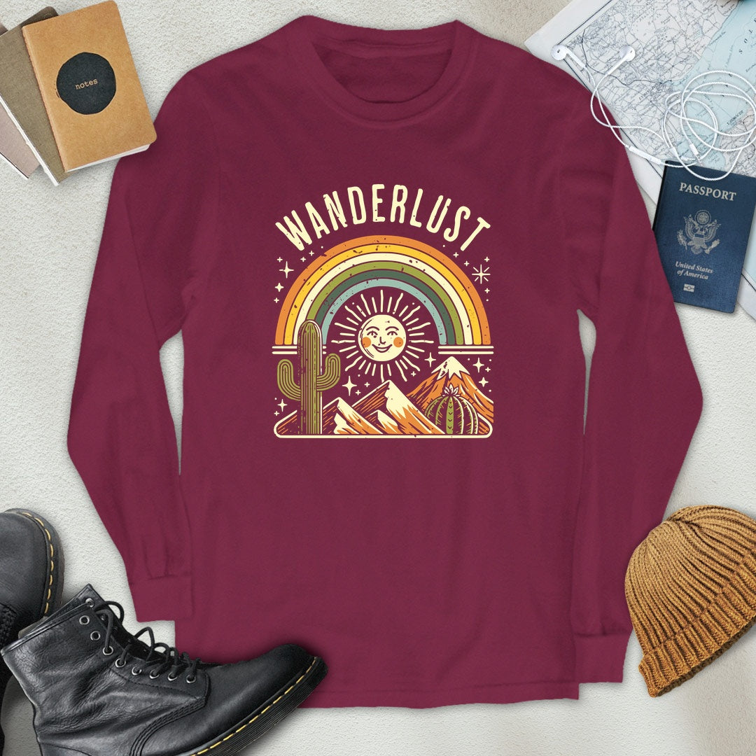 Wanderlust Rainbow Long Sleeve