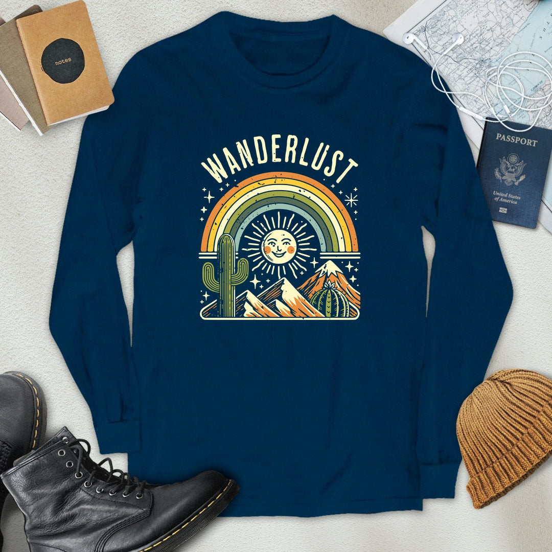 Wanderlust Rainbow Long Sleeve