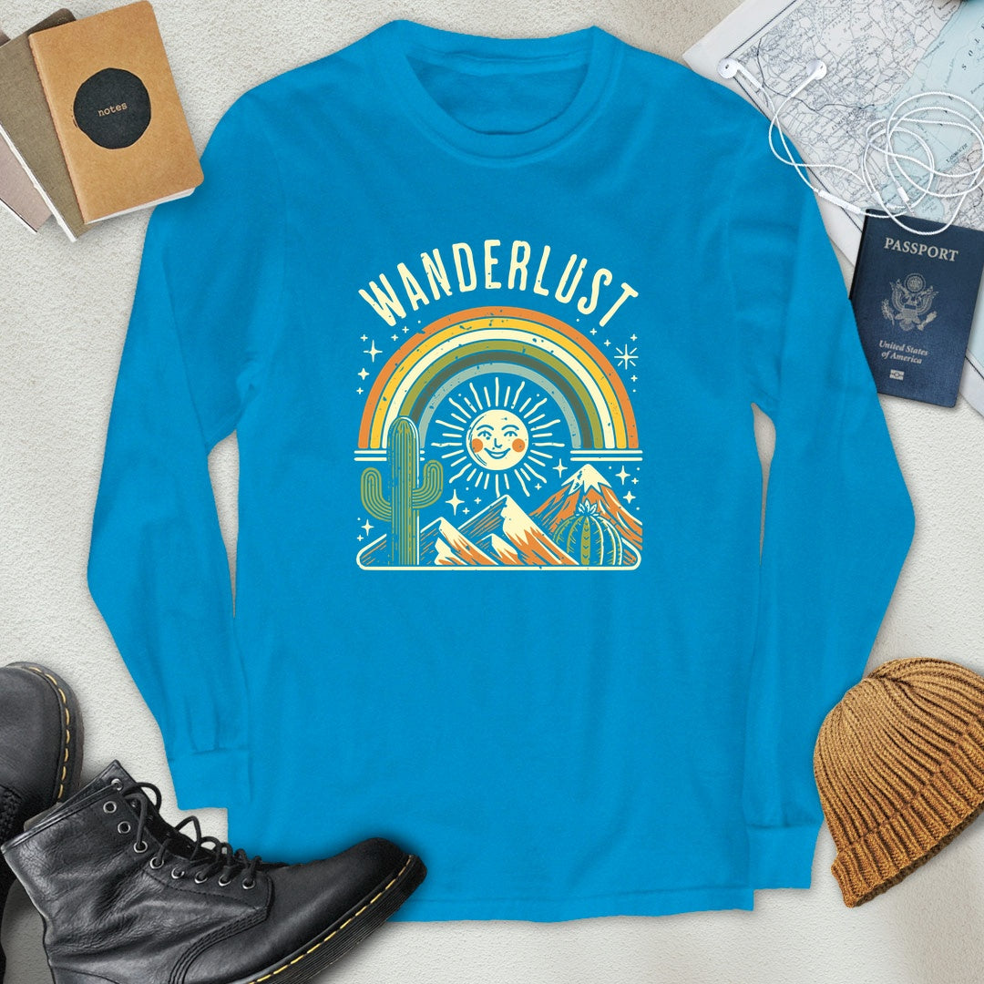 Wanderlust Rainbow Long Sleeve