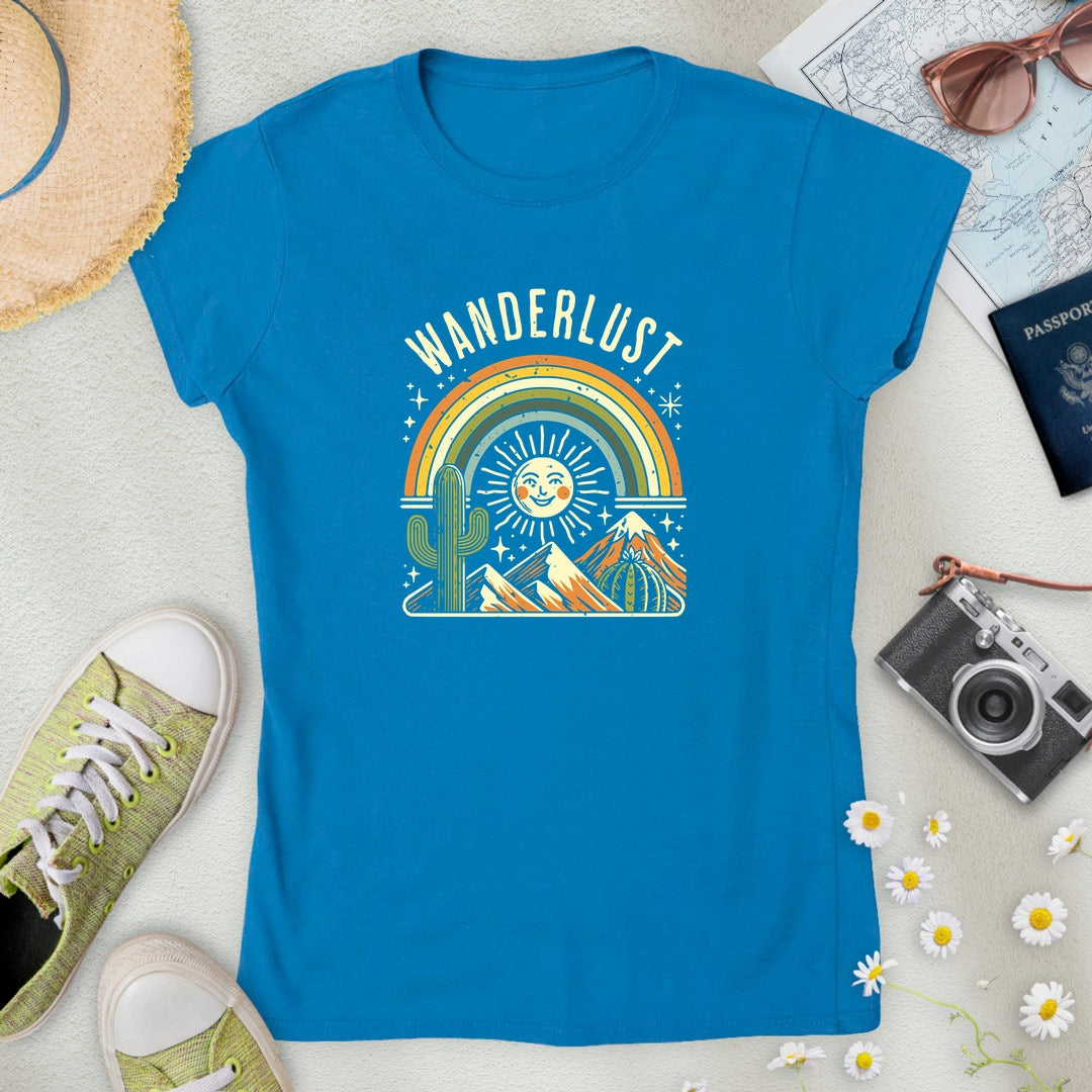 Wanderlust Rainbow Women’s T-Shirt