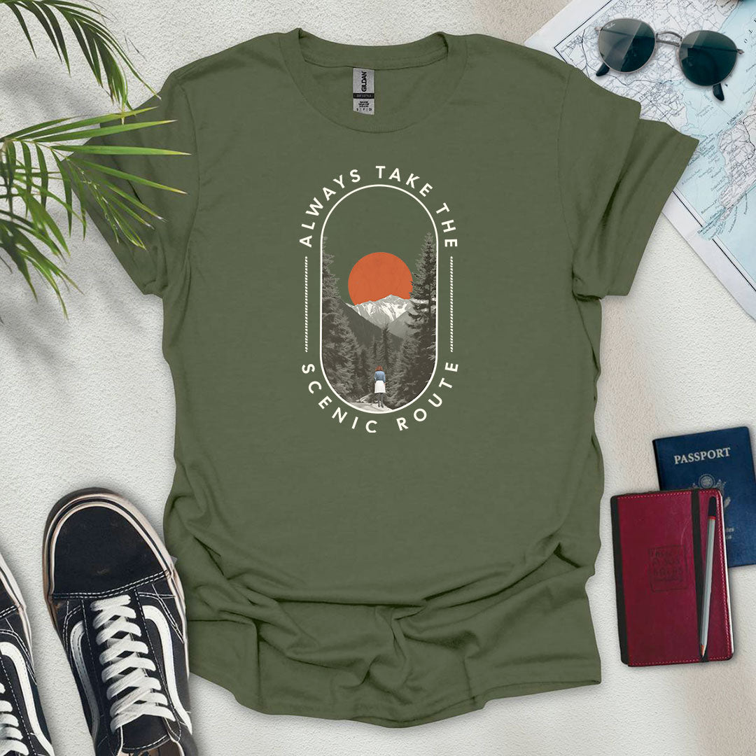 Always Take the Scenic Route T-Shirt