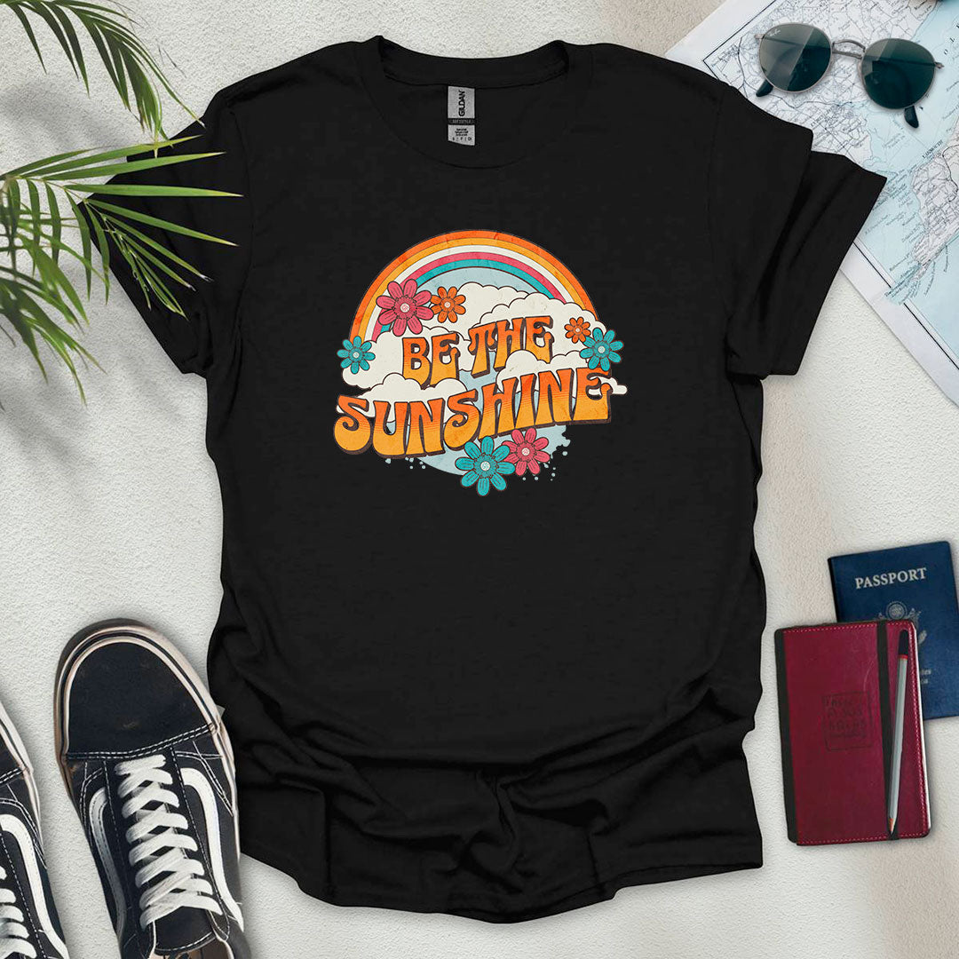 Be the Sunshine Retro T-Shirt - Wander Wears | Explore in Style - Adventure & Travel Apparel