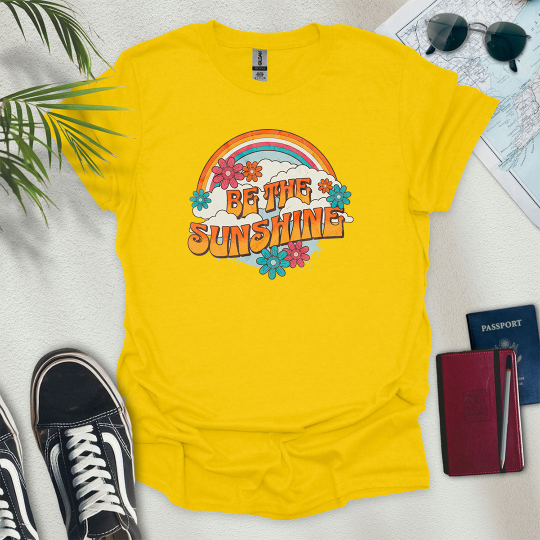 Be the Sunshine Retro T-Shirt - Wander Wears | Explore in Style - Adventure & Travel Apparel