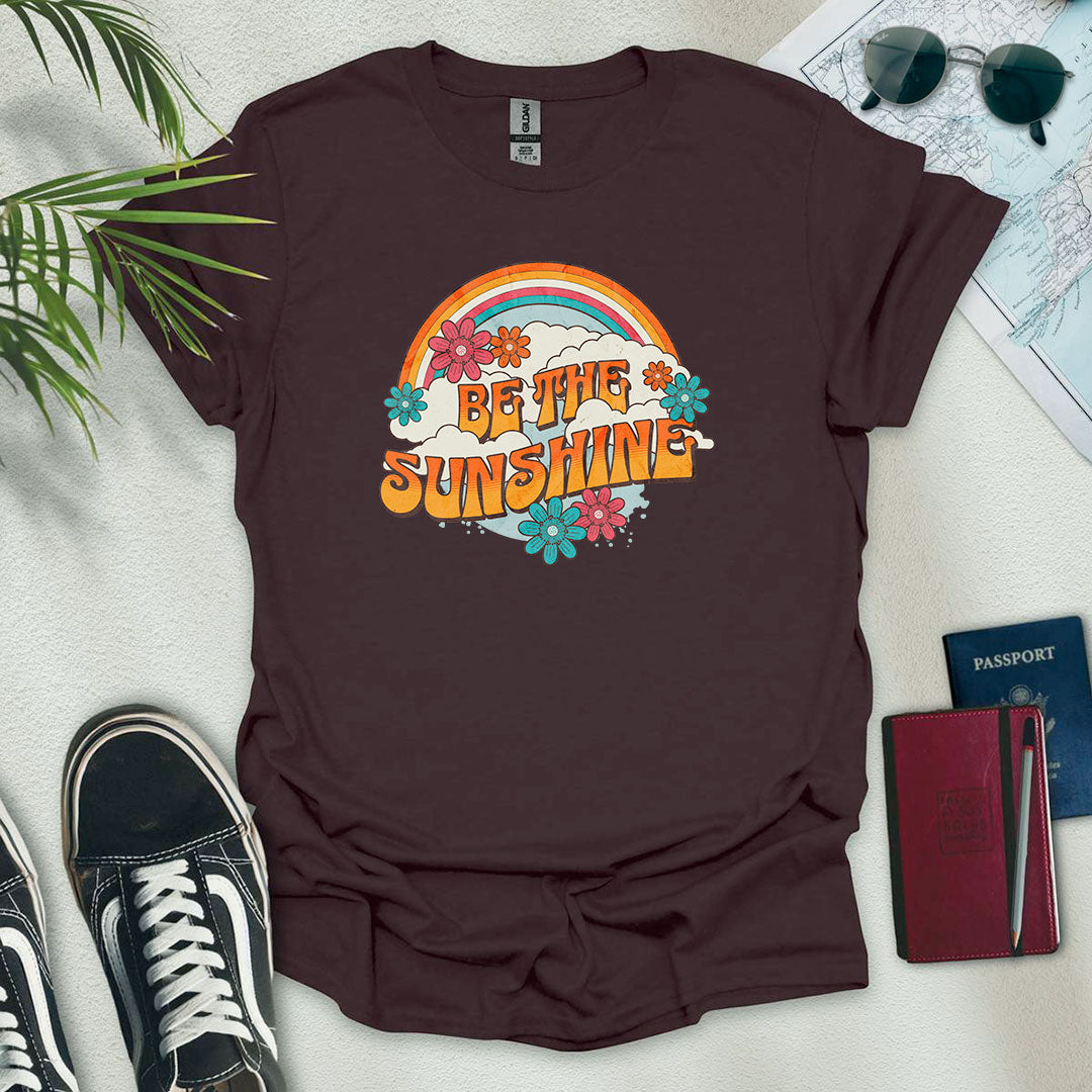 Be the Sunshine Retro T-Shirt - Wander Wears | Explore in Style - Adventure & Travel Apparel