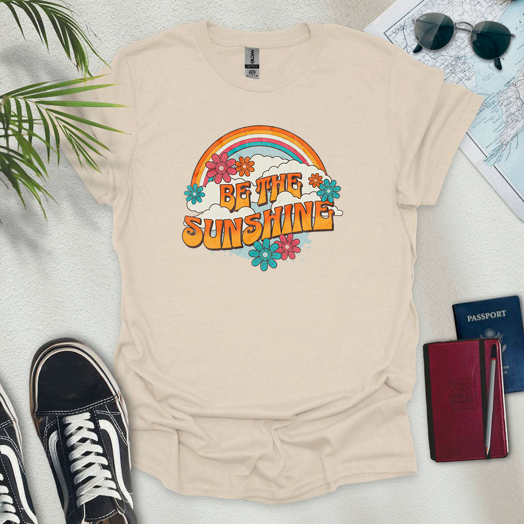 Be the Sunshine Retro T-Shirt - Wander Wears | Explore in Style - Adventure & Travel Apparel