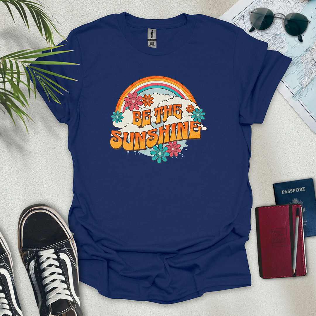 Be the Sunshine Retro T-Shirt - Wander Wears | Explore in Style - Adventure & Travel Apparel