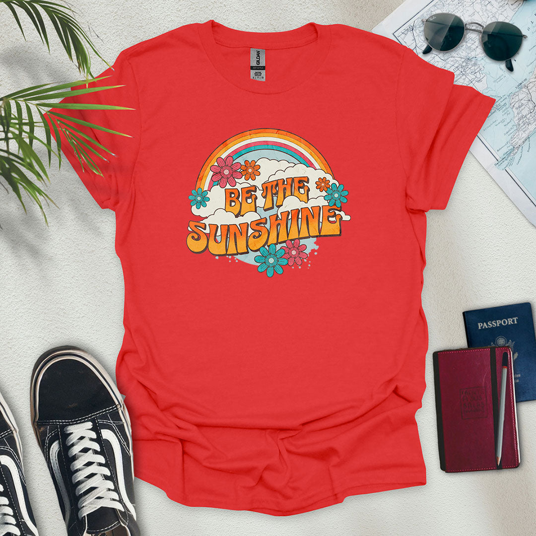 Be the Sunshine Retro T-Shirt - Wander Wears | Explore in Style - Adventure & Travel Apparel