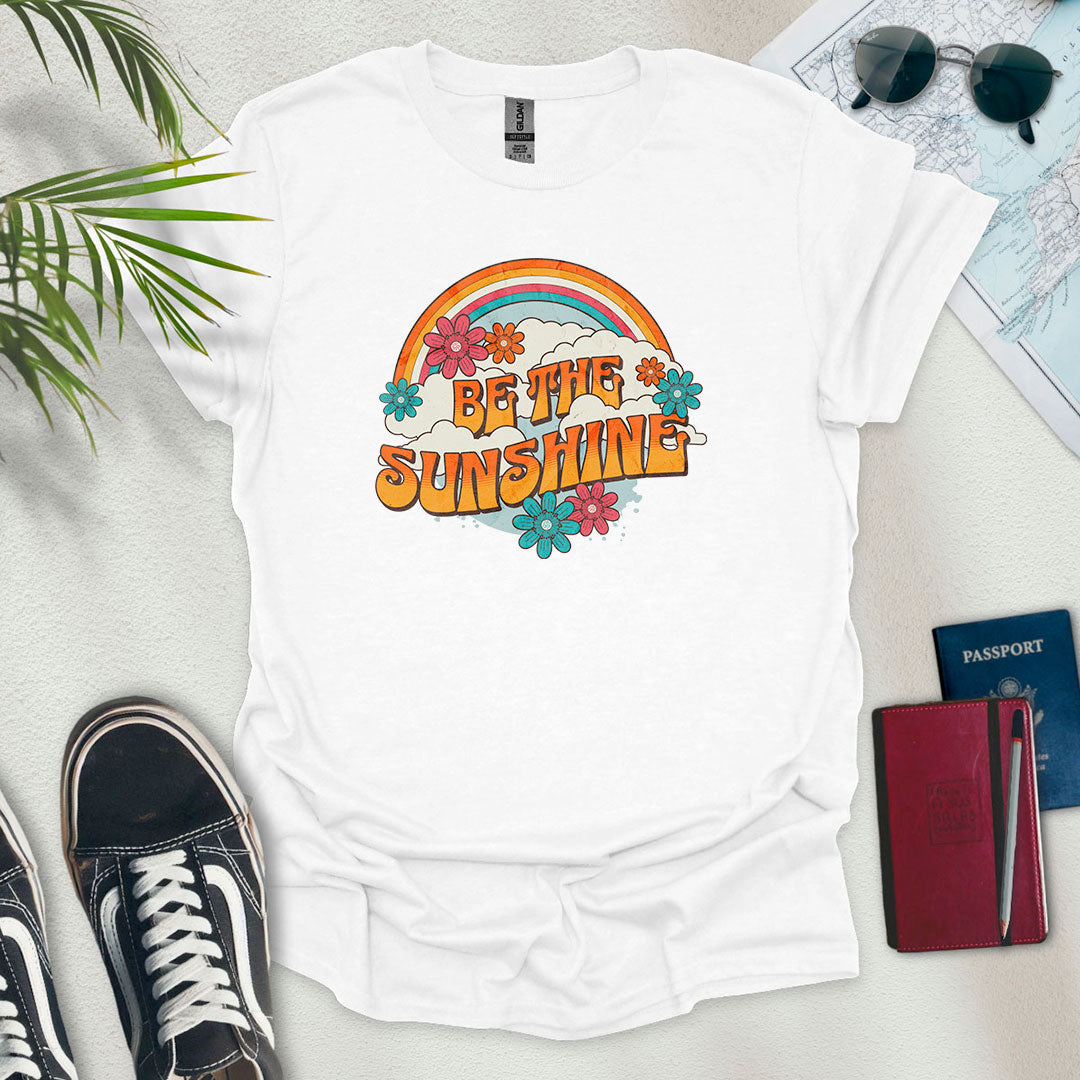 Be the Sunshine Retro T-Shirt - Wander Wears | Explore in Style - Adventure & Travel Apparel