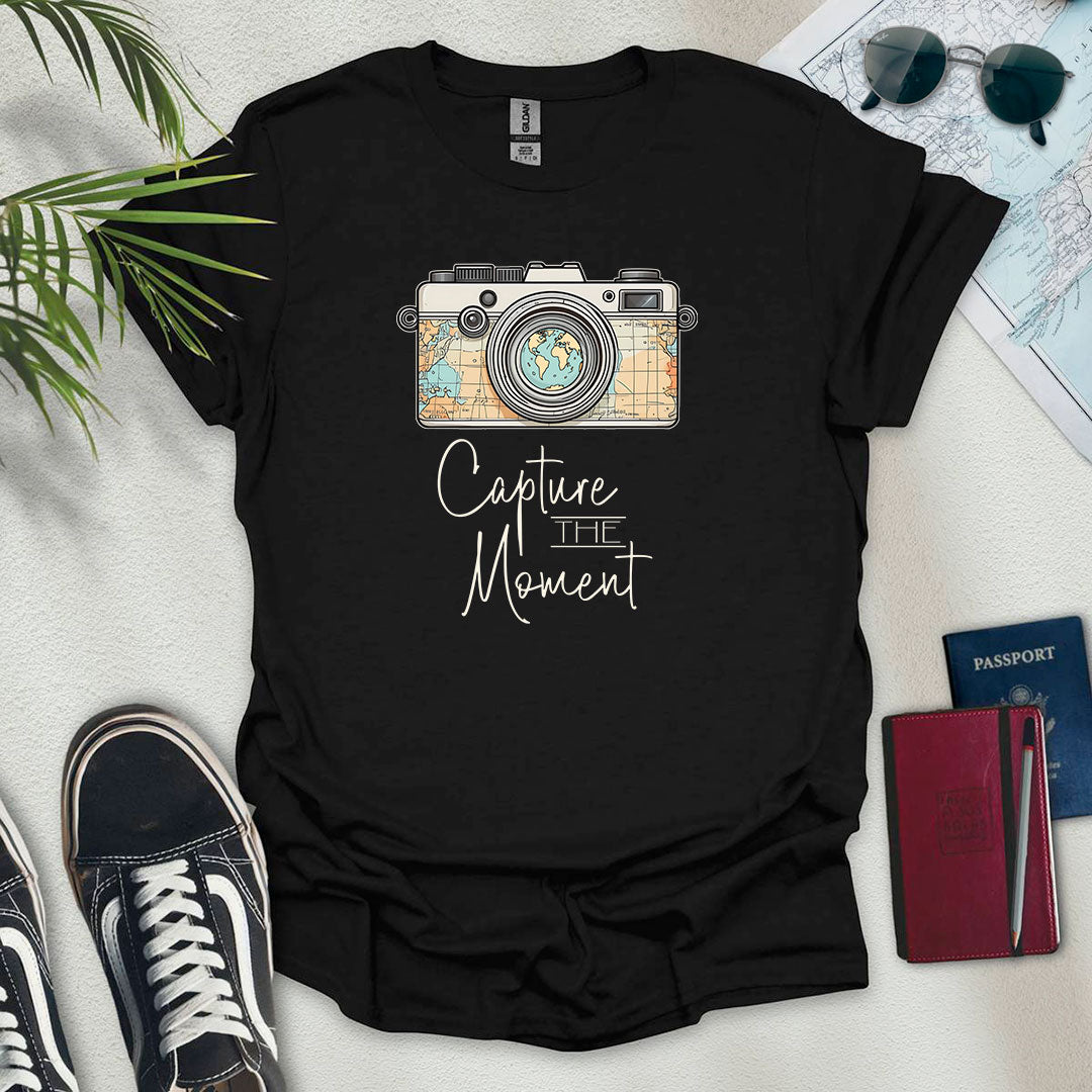 Capture the Moment T-Shirt - Wander Wears | Explore in Style - Adventure & Travel Apparel