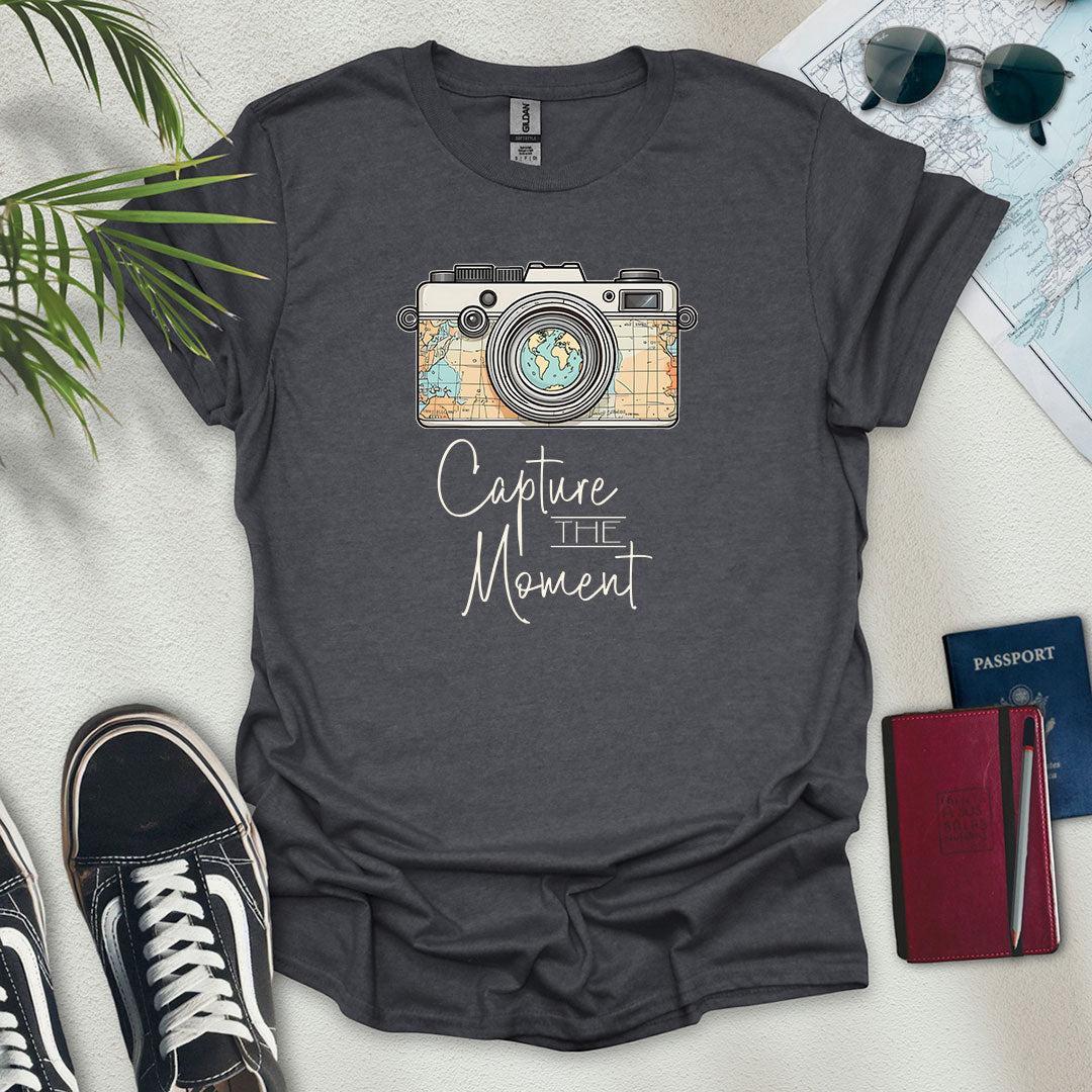 Capture the Moment T-Shirt - Wander Wears | Explore in Style - Adventure & Travel Apparel