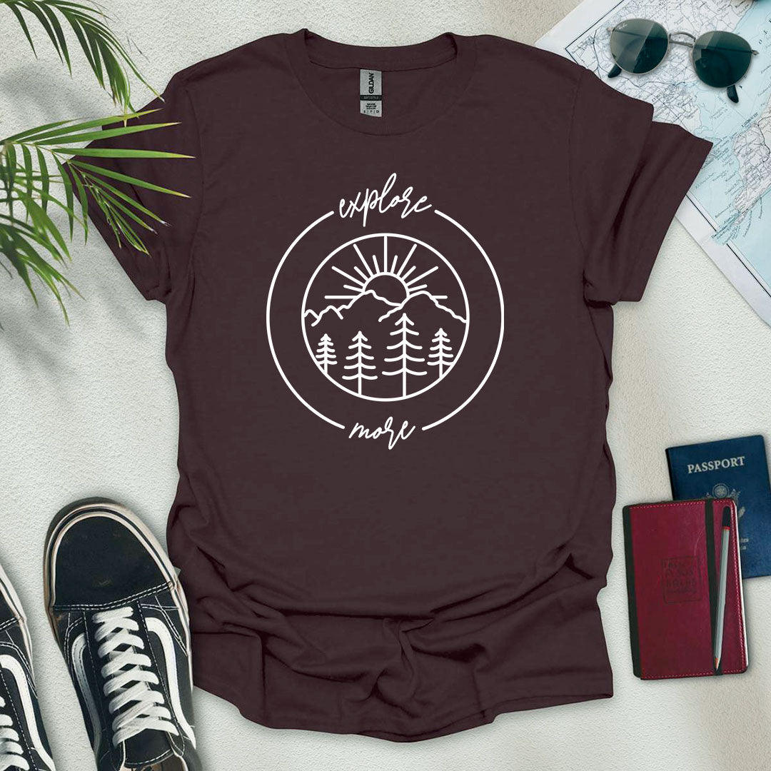 Explore More T-Shirt - Wander Wears | Explore in Style - Adventure & Travel Apparel