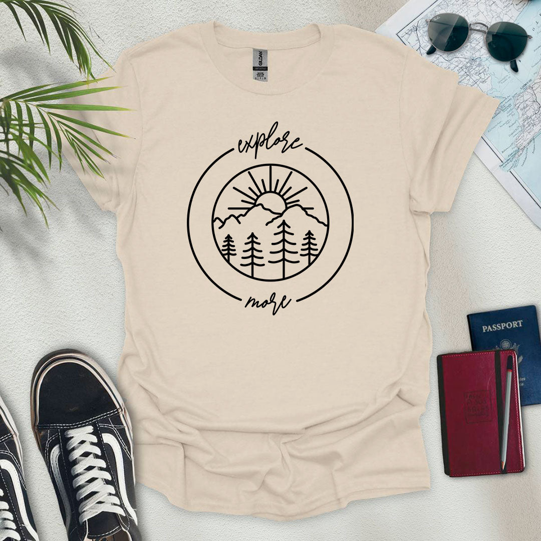 Explore More T-Shirt - Wander Wears | Explore in Style - Adventure & Travel Apparel