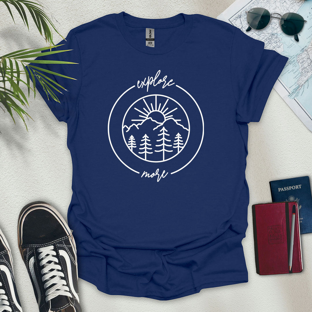 Explore More T-Shirt - Wander Wears | Explore in Style - Adventure & Travel Apparel