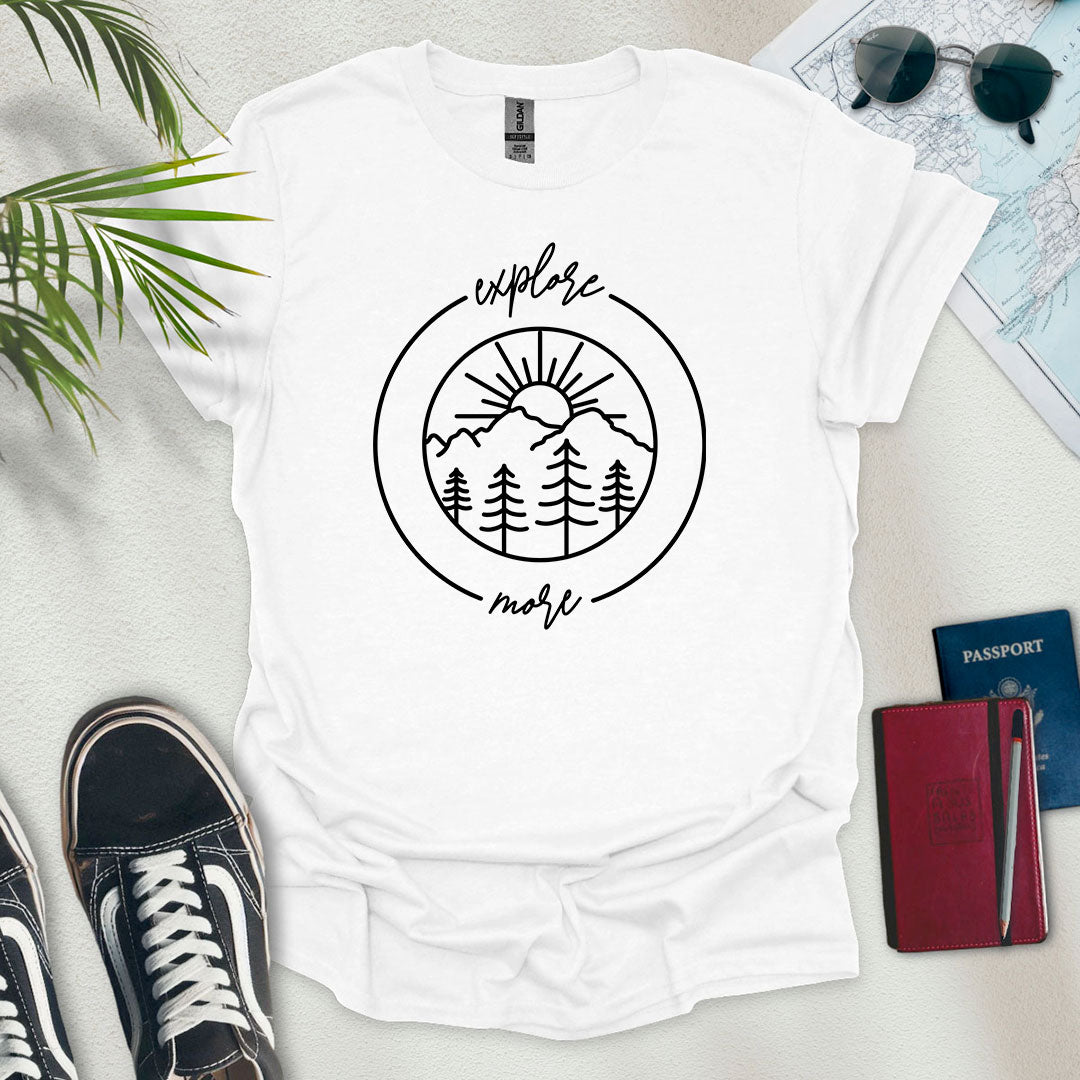 Explore More T-Shirt - Wander Wears | Explore in Style - Adventure & Travel Apparel