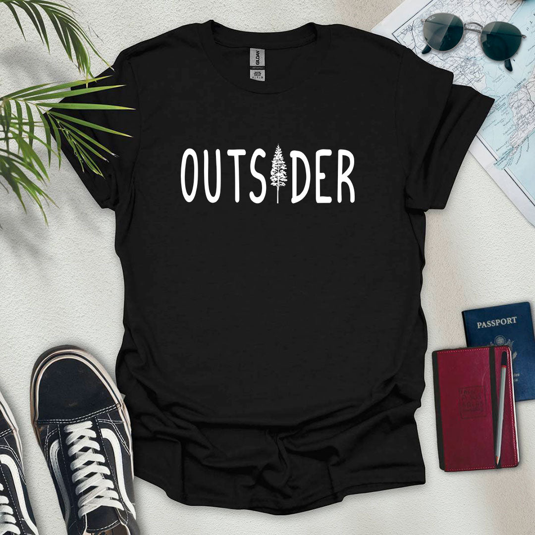 Outsider T-Shirt - Wander Wears | Explore in Style - Adventure & Travel Apparel