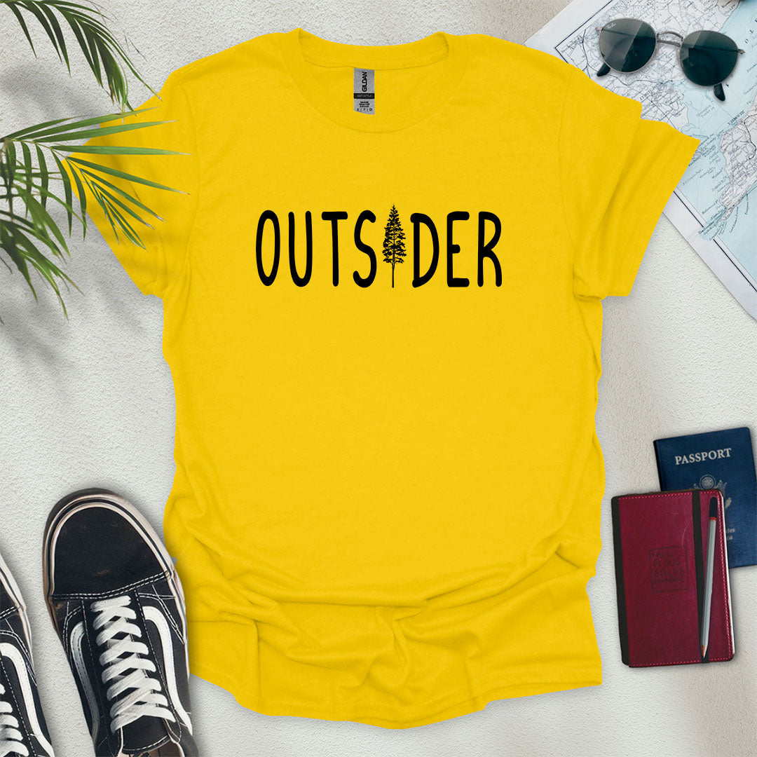 Outsider T-Shirt - Wander Wears | Explore in Style - Adventure & Travel Apparel