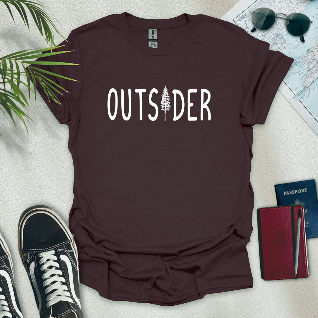 Outsider T-Shirt - Wander Wears | Explore in Style - Adventure & Travel Apparel