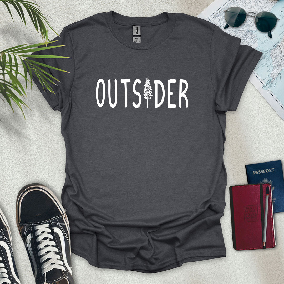 Outsider T-Shirt - Wander Wears | Explore in Style - Adventure & Travel Apparel