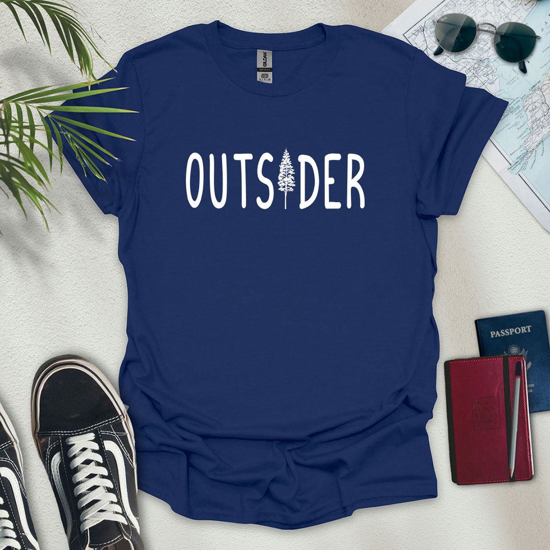 Outsider T-Shirt - Wander Wears | Explore in Style - Adventure & Travel Apparel