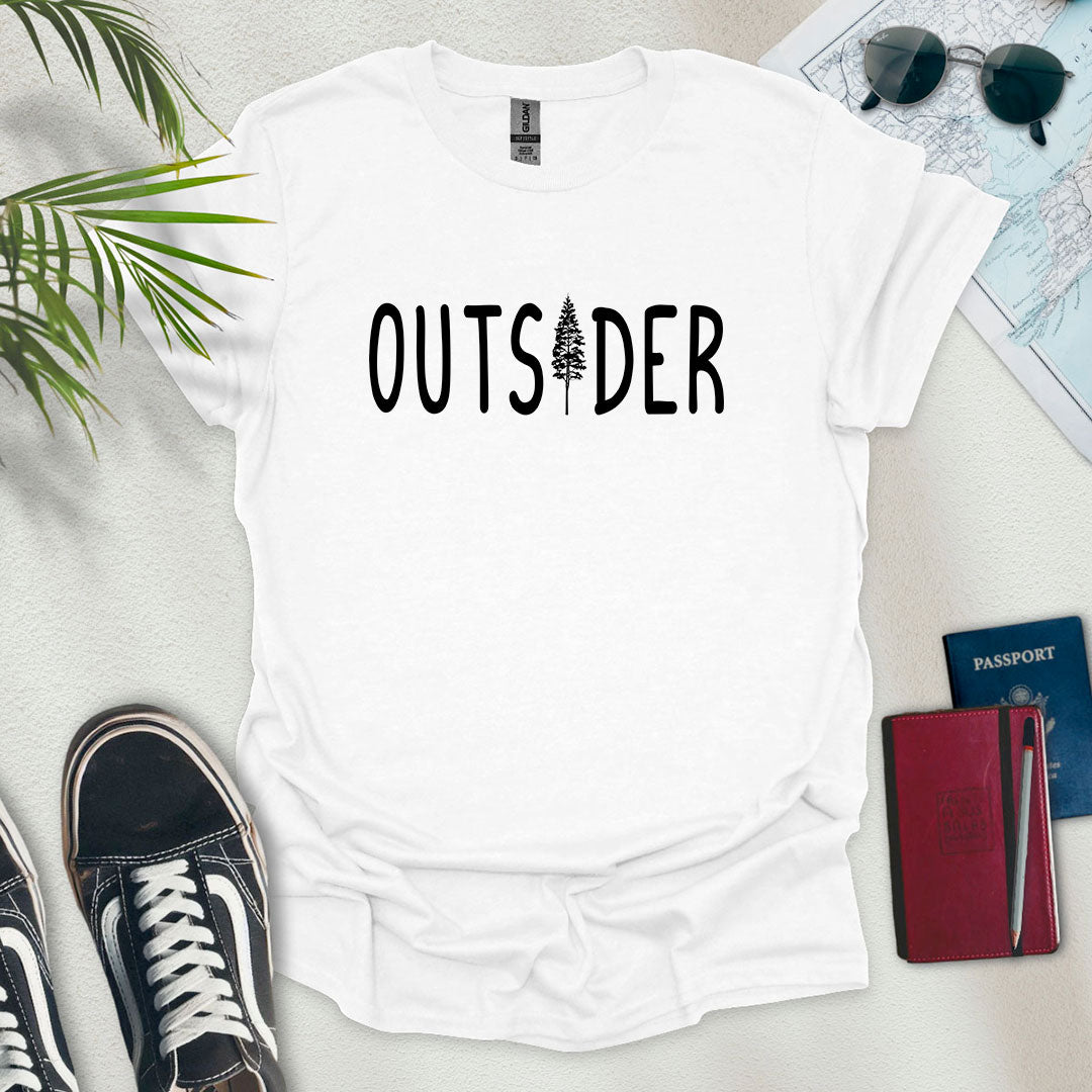 Outsider T-Shirt - Wander Wears | Explore in Style - Adventure & Travel Apparel