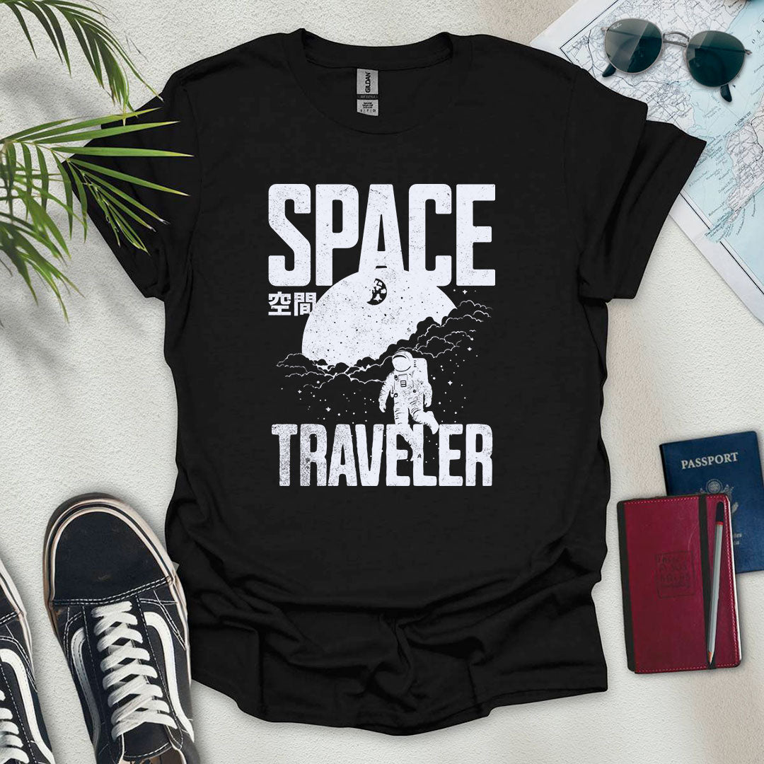 Space Traveler T-Shirt - Wander Wears | Explore in Style - Adventure & Travel Apparel