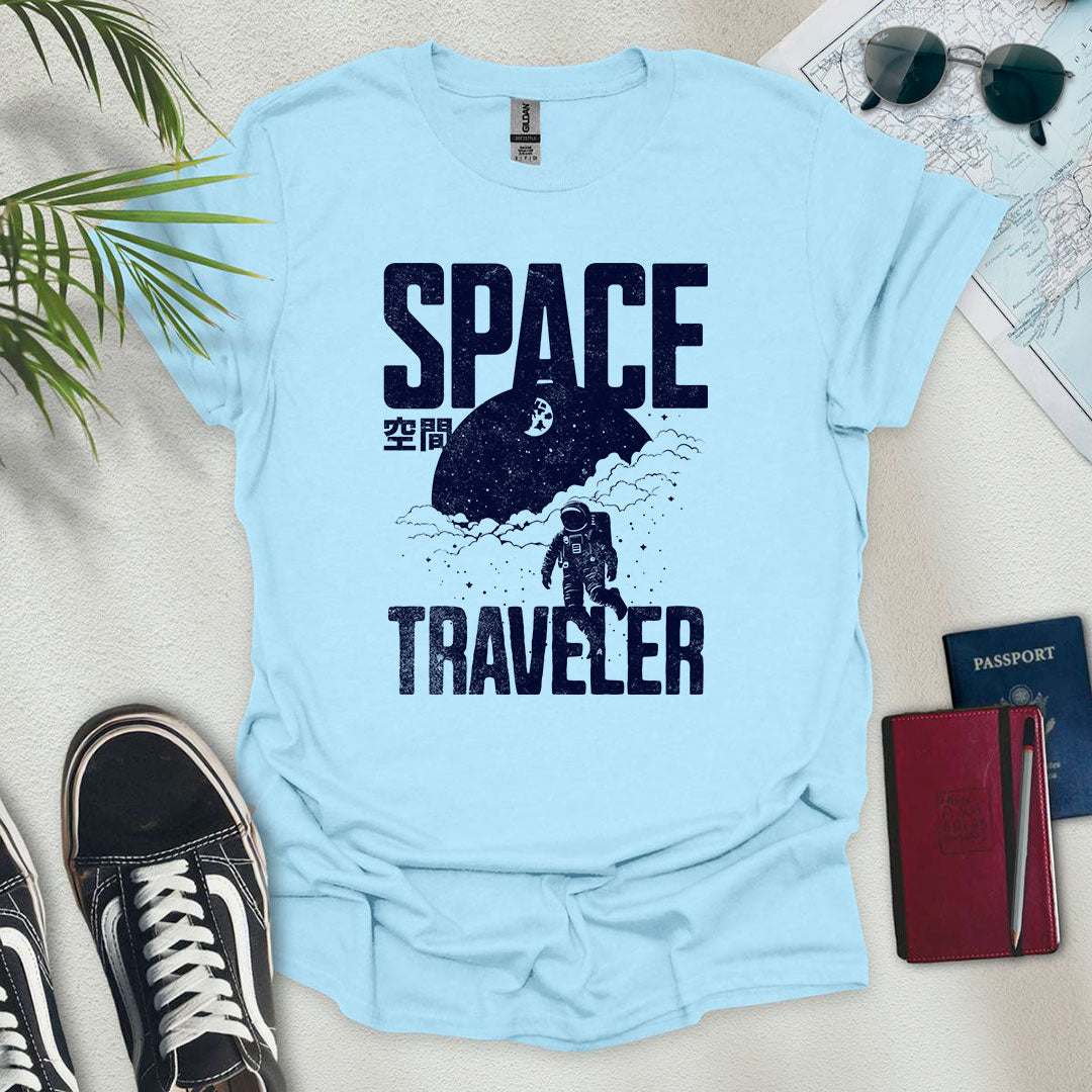 Space Traveler T-Shirt - Wander Wears | Explore in Style - Adventure & Travel Apparel