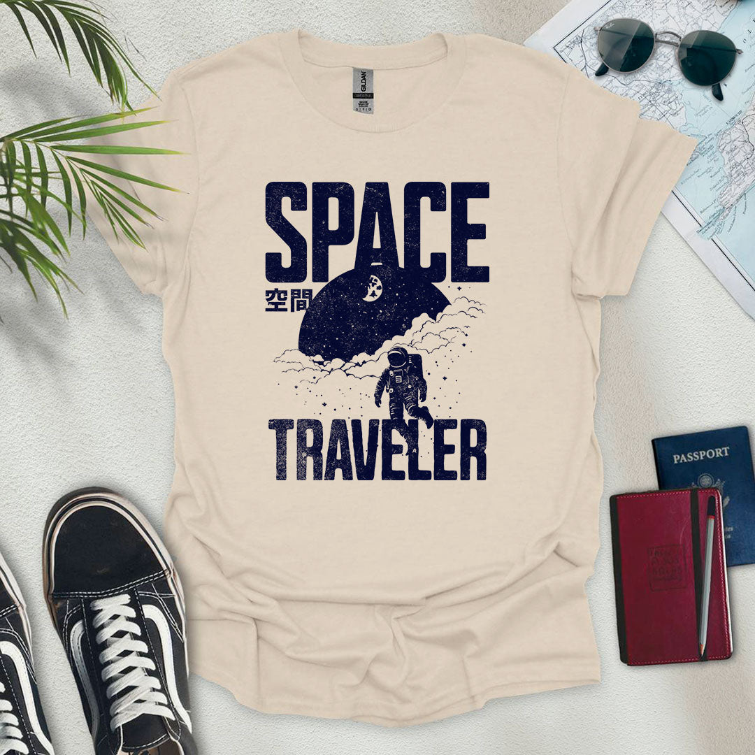 Space Traveler T-Shirt - Wander Wears | Explore in Style - Adventure & Travel Apparel