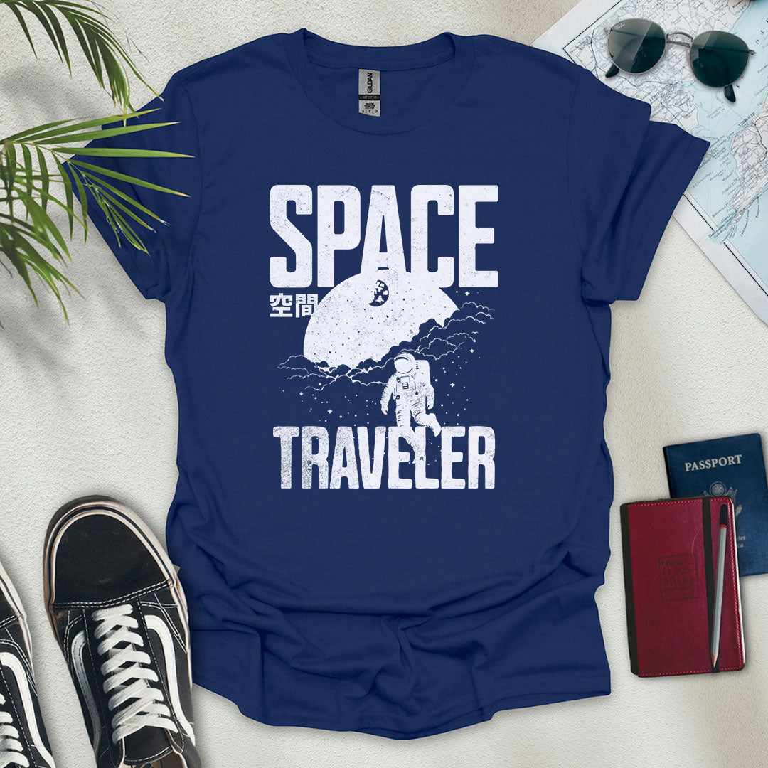 Space Traveler T-Shirt - Wander Wears | Explore in Style - Adventure & Travel Apparel