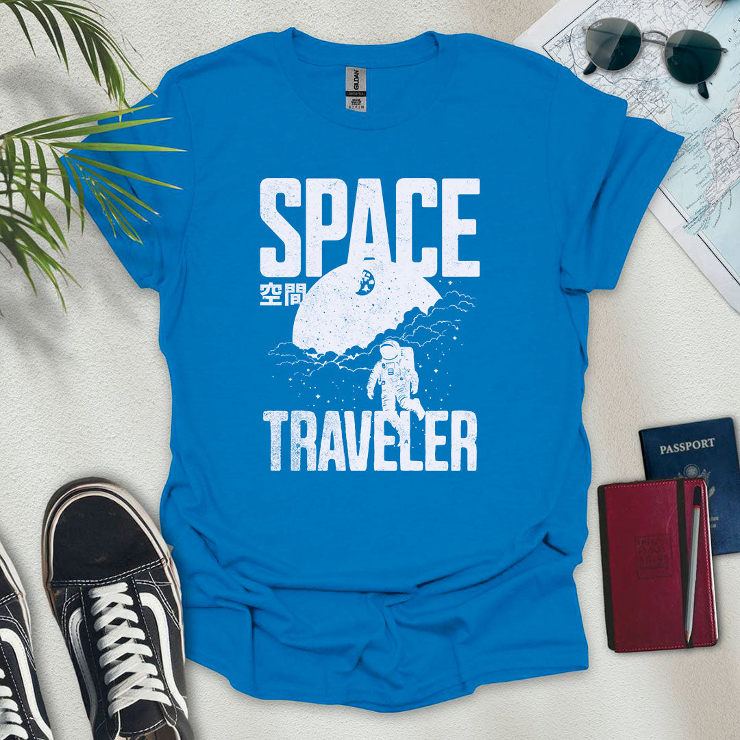 Space Traveler T-Shirt - Wander Wears | Explore in Style - Adventure & Travel Apparel