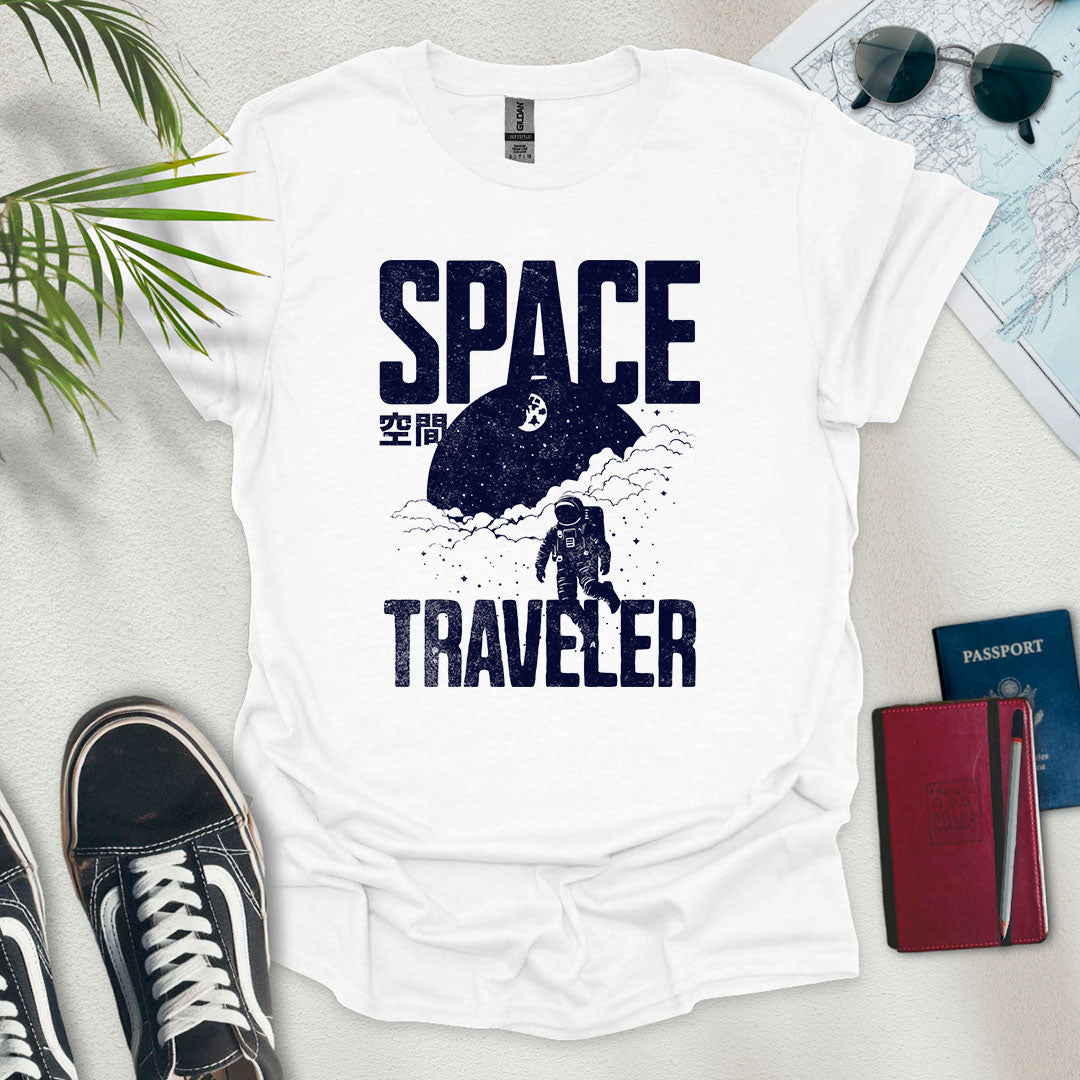 Space Traveler T-Shirt - Wander Wears | Explore in Style - Adventure & Travel Apparel