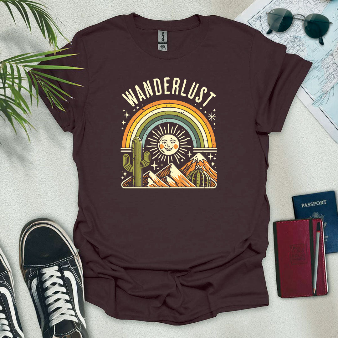 Wanderlust T-Shirt - Wander Wears | Explore in Style - Adventure & Travel Apparel