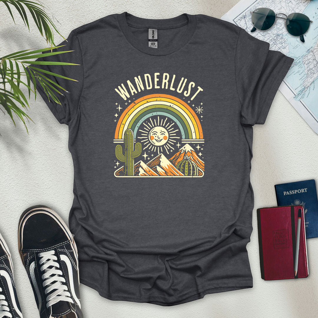 Wanderlust T-Shirt - Wander Wears | Explore in Style - Adventure & Travel Apparel