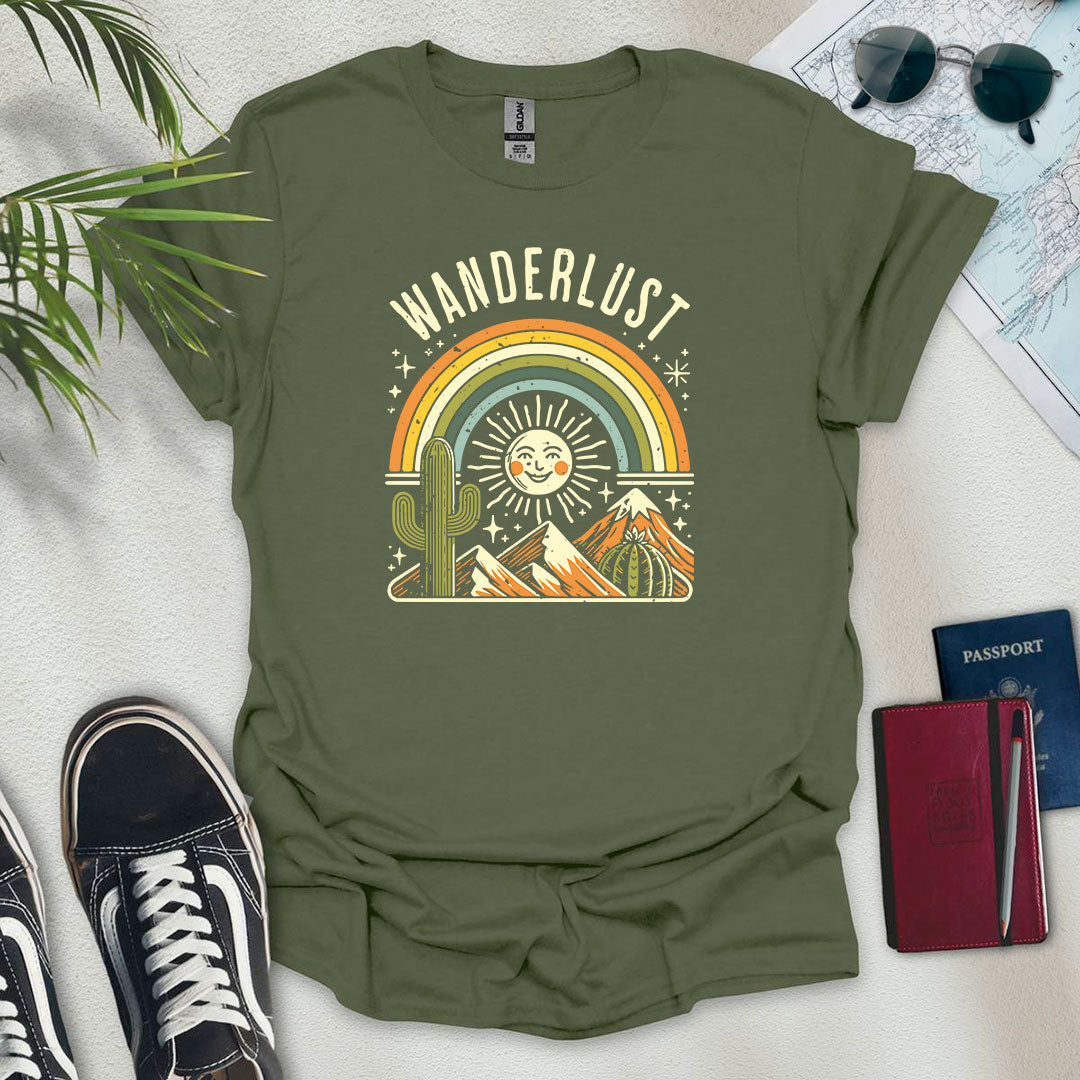 Wanderlust T-Shirt - Wander Wears | Explore in Style - Adventure & Travel Apparel