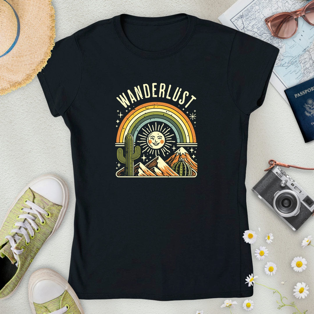 Wanderlust Rainbow Women’s T-Shirt