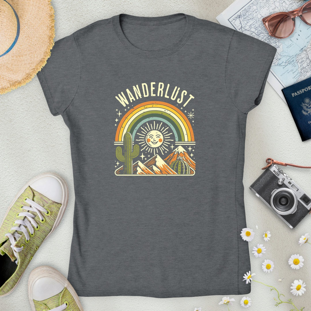 Wanderlust Rainbow Women’s T-Shirt