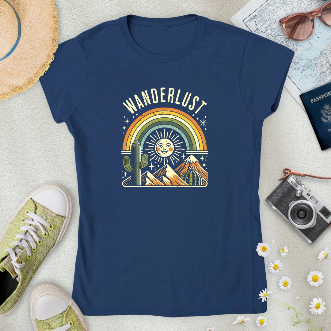 Wanderlust Rainbow Women’s T-Shirt