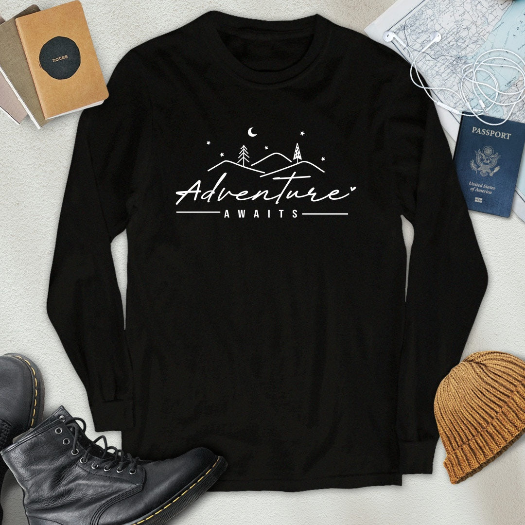 Adventure Awaits Minimal Long Sleeve