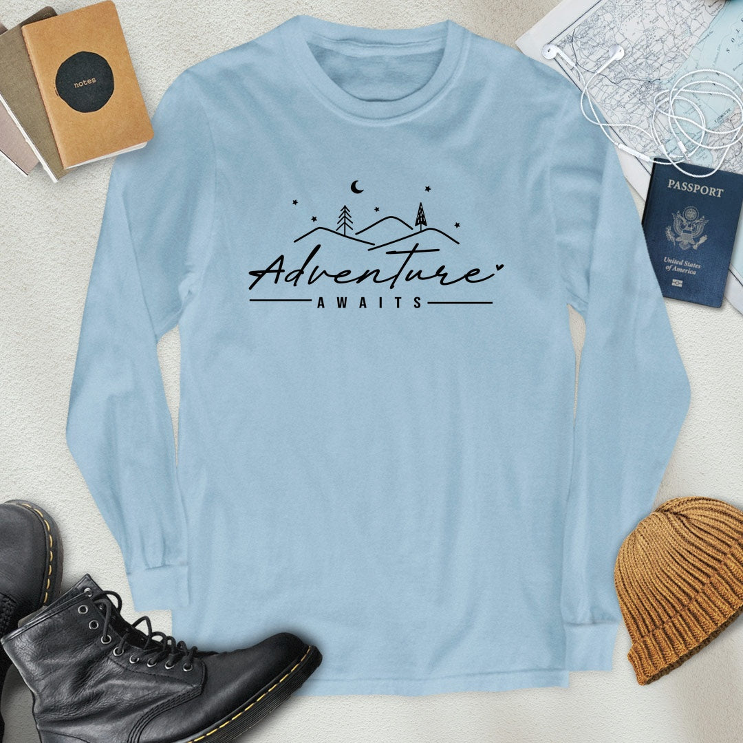 Adventure Awaits Minimal Long Sleeve