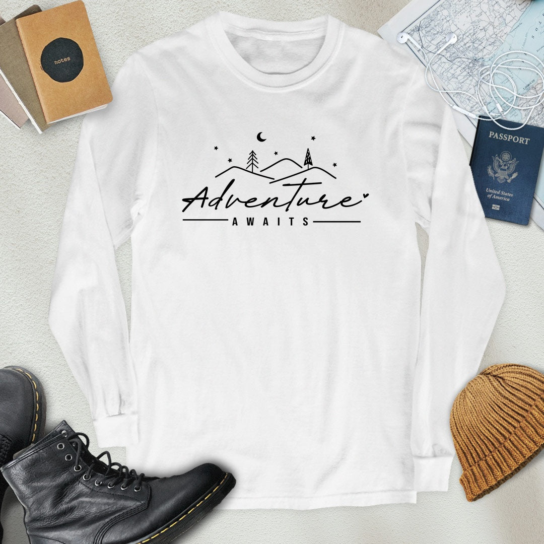 Adventure Awaits Minimal Long Sleeve