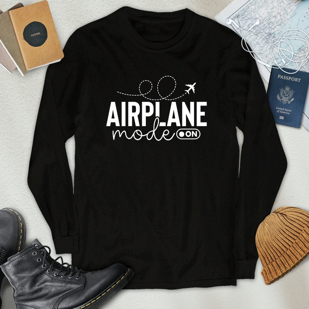 Airplane Mode On Minimalist Long Sleeve