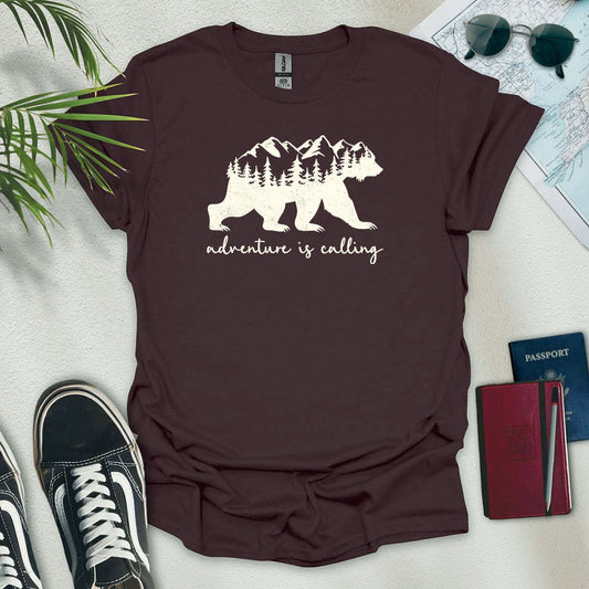 Adventure Is Calling T-Shirt - Wander Wears | Explore in Style - Adventure & Travel Apparel