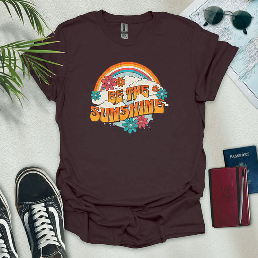 Be the Sunshine Retro T-Shirt - Wander Wears | Explore in Style - Adventure & Travel Apparel