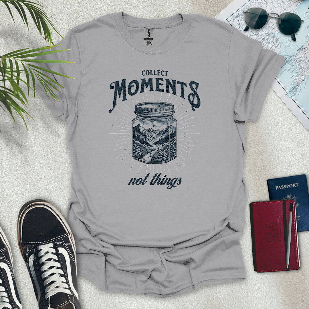 Collect Moments Hiking Jar T-Shirt T-Shirt - Wander Wears | Explore in Style - Adventure & Travel Apparel