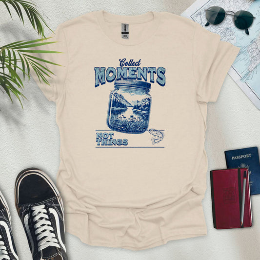 Collect Moments Lake Jar T-Shirt - Wander Wears | Explore in Style - Adventure & Travel Apparel