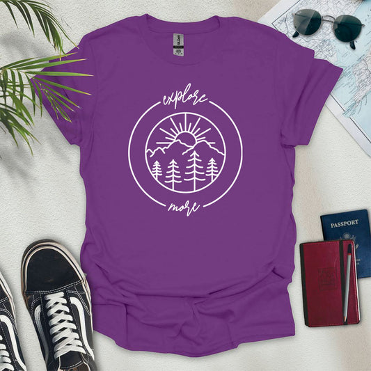 Explore More T-Shirt - Wander Wears | Explore in Style - Adventure & Travel Apparel