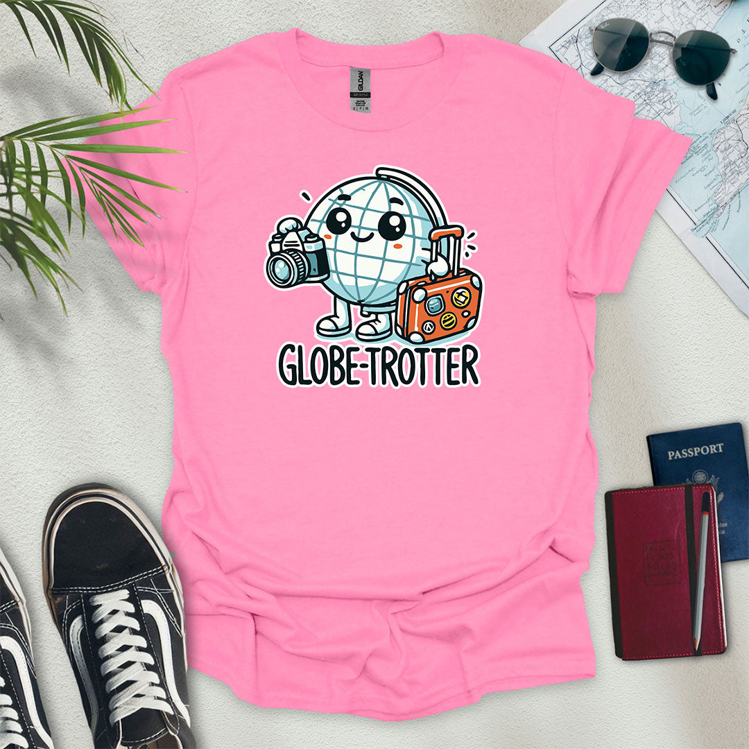 Globe-Trotter T-Shirt - Wander Wears | Explore in Style - Adventure & Travel Apparel