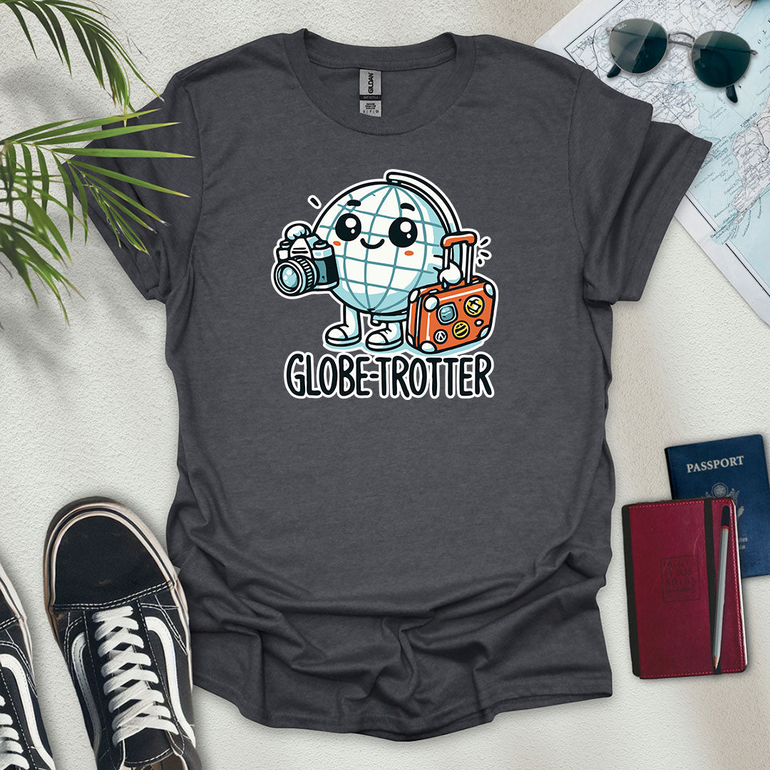 Globe-Trotter T-Shirt - Wander Wears | Explore in Style - Adventure & Travel Apparel